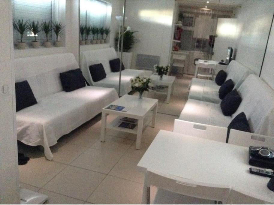 Studio A 2 Pas De La Plage Villeneuve-Loubet Ngoại thất bức ảnh